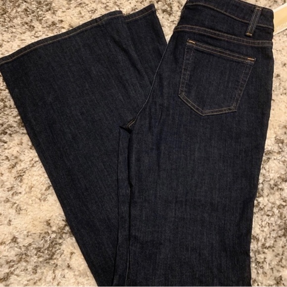 NWT Michael Michael Kors Selma Flare Indigo Wash Jeans 2 - Picture 4 of 7